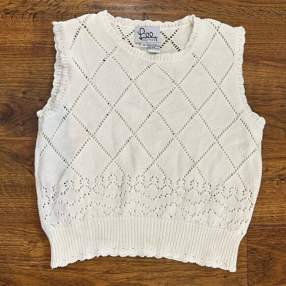 Vintage Lilly Pulitzer sleeveless sweater - Picture 1 of 4